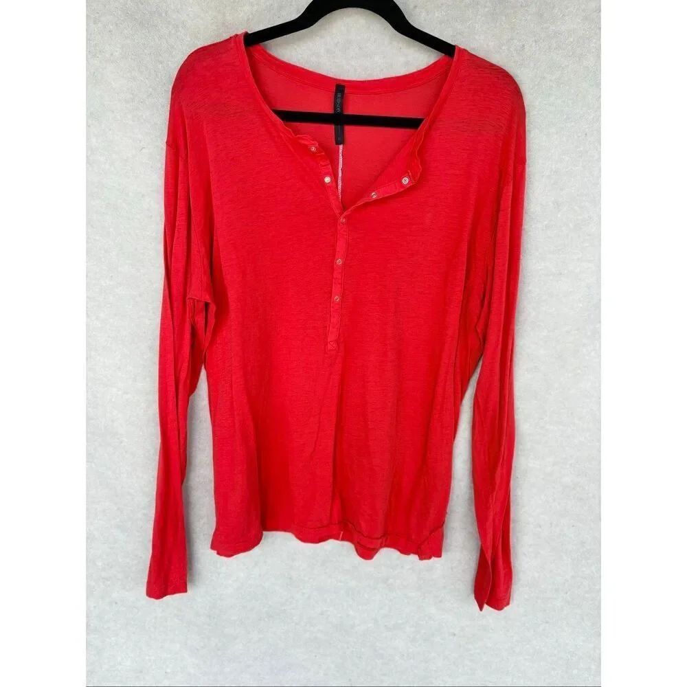 Hudson Long Sleeve Henley w/ Flaws Lightweight Capsule Y2K